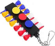 ARTSEWPLY Golf Ball Nail Stand Golf Tee Organizer Golf Tee Marker Golf Tee Bag Holder Golf Tee Pouch Golf Tee Holder Case for Men Golf Tee Holder Pouch for Men Golf Equipment Plastic