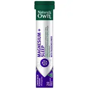 Nature's Own Magnesium + Sleep Effervescent 20 Tablets