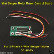 DC4V-6V 5V 2-Phase 4-Wire Micro Stepper Motor Driver Board LED CCW CW Controller