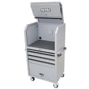 SP TOOLS 36" 4 Drawer USA Sumo Series Diagnostic Station Lethal Grey/Black Handles SP44550LG-BLK