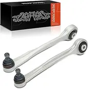 Frankberg 2x Control Arm Kit with Support/Guide Joint with Rubber Bearing Front Axle Compatible with A4 8K2 B8 1.8L-3.2L 2007-2015 M.a.c.a.n 95B 2.0L-3.6L 2014-2021 Replace# 8K0407505J