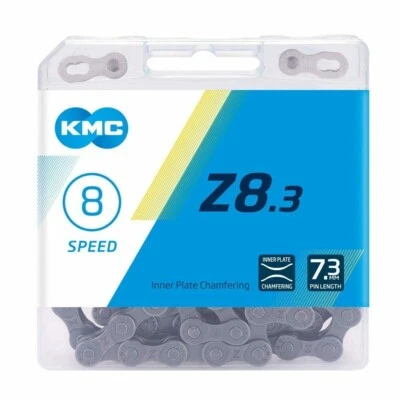 KMC Z8.3 Bike Chain 1/2" x 3/32" 5 / 6 / 7 / 8 Speed Bicycle Chain Bike Cycle