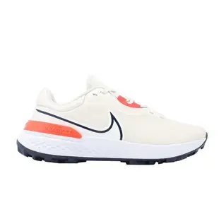 Nike 高爾夫球鞋 Infinity Pro 2 Wide 男鞋 寬楦 米白 紅 透氣 支撐 緩衝 運動鞋 DM8449-041