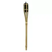 24" Bamboo Torch with 8 oz. Refillable Fuel Canister and Fiberglass Wick
