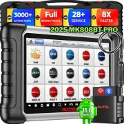 MaxiCOM MK808BT PRO w/ $99 MV108S, 2025 OS 11 Full Bidirectional Scan Tool, 28+