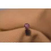 Single Alexandrite Stud Earring 0.26ct 4mm Sterling Silver Genuine Natural AS21