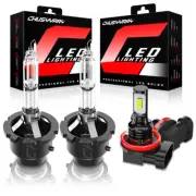 For Murano 2003-2014 D2S Xenon HID Headlight Hi/Lo + H11 Fog Light Bulbs (for: Nissan)