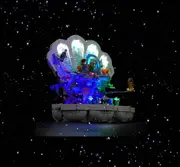 Brick Shine - Light Kit for LEGO® The Little Mermaid Royal Clamshell 43225