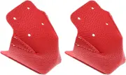 ECSiNG 1 Pair Anti-Friction Roller Skate Toe Cap Guards Protectors PU Leather...