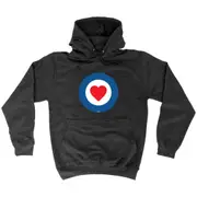 Target Heart - Funny Novelty Hoodies Hoodie