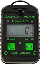 Sensorcon INDUSTRIAL PRO CO Carbon Monoxide Detector, Adjustable Alarm Points, Visual, Audible and Vibrating Alarms, TWA feature