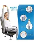 Cool Bamboo Seat Cushion, Support Contour Pillow Office, Desk, Chair, Wheelchair