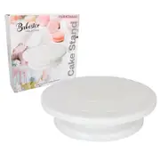 Ozoffer Cake Turntable Table 360 Degree Rotating/Revolving Cake Decorating Stand 28cm