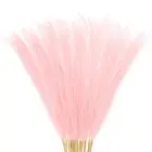 20-Pack Faux Pampas Grass 21.7 Inch for Home Decor/Wedding [Light Pink]