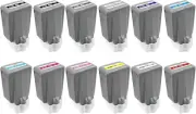 PFI-4100 12-Pack 80ml Ink for Canon imagePROGRAF PRO 1100 – MBK PBK C M Y R GY B