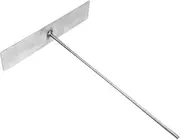 Happyyami Coals Ash Shovel BBQ Grill Scraper Coal Ash Spatula Fireplace Cleaning Supplies for Ash Removal