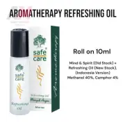 10X Safecare Roll On Minyak Angin Aromatherapy Refreshing Relaxing Oil 10 ml