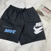 在飛比找蝦皮商城精選優惠-NIKE NSW 解構 黑色 運動休閒 抽繩 短褲 防風材質