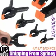 Nylon Spring Clamps Quick DIY Tools Grip Plastic Clips Photography Woodworking