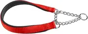 Fapurasuto Daytona CSS 20/55 red dog collar chain half choke neck around 55cm [discipline for Tensile prevention Collar]