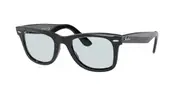 Ray-Ban RB2140F WAYFARER Asian Fit 601/R5 Men's Sunglasses Black Size 52
