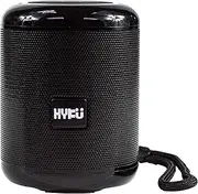 HYKU TG-519 Portable Bluetooth Speaker with Handsfree Calling Mic, Waterproof, and FM Radio Capability (Black)