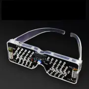 DIY Kits LED Light Emitting Glasses Making Kit Voice Activated Light-emitting Diode Flashing Light Electronic Soldering