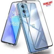 Durable Tempered Glass Screen Protector TPU Case for Verizon/T-Mobile OnePlus 9