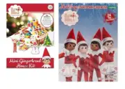 Elf On the Shelf Classic Holiday Gingerbread House Kit Calendar Set Value