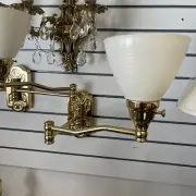 beautiful salad brass swing arms wall sconces