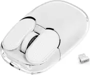 Wireless Mouse, 2.4 GHz with Mini Receiver, Cute Quiet Wireless