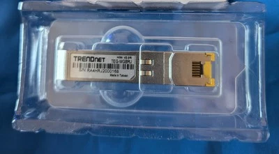 TEG-MGBRJ Trendnet’s Compatible 1000BASE-T Copper SFP Transceiver 1.25GBPS