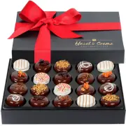 Valentine'S Day Chocolate Gift Basket - Cookies Gift Box - Chocolate Cookie Gift