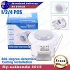 1-4X 360° Recessed PIR Ceiling Occupancy Motion Sensor Detector Light Switch NEW