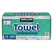 Kirkland Signature 2 Ply Paper Towel 12 x 160 Sheets