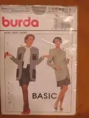 Burda 4449 Misses' Jackets Sizes 8-20