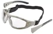 Delta Plus Go-Specs II Safety Glasses Desert Camo FrameClear Anti-Fog Lens