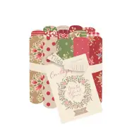 Patchwork Quilting Fabric Creating Memories Winter Fat Eight 16 Pack