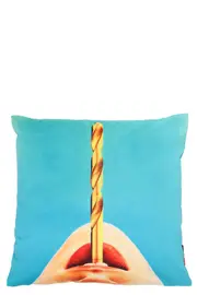 SELETTI 'Drill’ Cushion