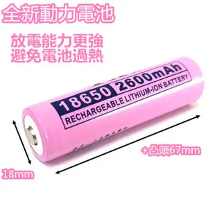 TX特林2600mAh18650鋰充電池4入附四槽USB充電器(LI2600-4+4USB) (6.3折)