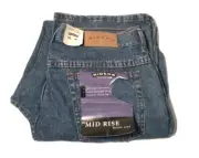 Riders By Lee Mid Rise BootCut Ladies Jean's Size 16M Denim (32x31) New