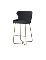 [Koala Living] Quinn Bar Stool in Charcoal