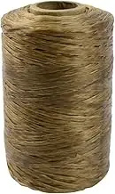 Artificial Deer Sinew Waxed Beading Craft Poly Thread Spool Natural Wax Sinue