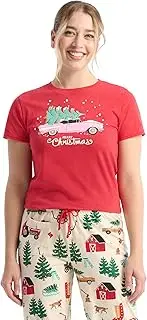 Little Blue House Women's Short Sleeve Pajama Tee