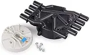 big-autoparts Ignition Distributor Set Brass Terminals Distributor Cap and Rotor Kit compatible with Chevrolet GMC Cadillac Vortec V8 5.0l 5.7l 7.4l Compatible Part Number DR474 DR331