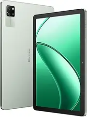 Blackview Tab 60 WiFi Android 14 Tablet, 12GB + 128GB (1TB External SD), 10.1 Inch HD+ Display, 5100 mAh Battery, 5MP + 13MP Camera, 8.5 mm Ultra Thin, WiFi 9, Dual Box Speaker, Face Detection, Green