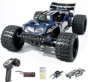 FullfunRC 1/8 Scale RC Truggy for Adults - 4WD Off-Road Electric with 5000mAh LiPo & Waterproof 60A ESC,All Terrain Hobby-Grade 3S High Speed RTR Monster Truck with LED Shell Lights