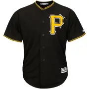 MLB Baseball Jersey Pittsburgh Pirates Black cool base Majestic Jersey