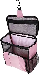VALICLUD Men's Travel Toiletry Bag Dorm Room Must-have Collapsible Shower Organizer Camping Essentials