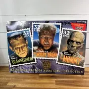 NEW Universal Studios Monsters Collection 12 inch Frankenstein Wolf Man Mummy
